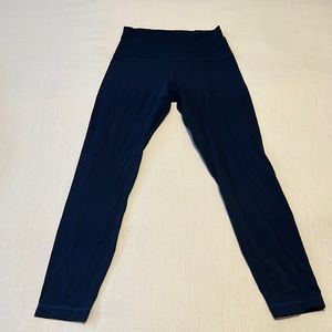 lululemon Align™ High-Rise Pant 25" inseam - size 6 - true navy- good condition